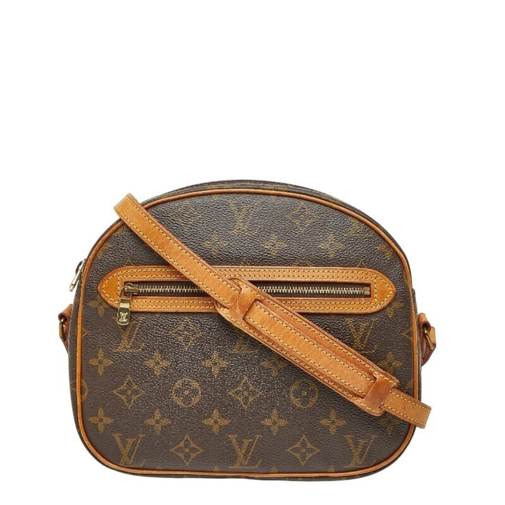 Louis Vuitton Monogram Senlis Crossbody Bag Brown Leather